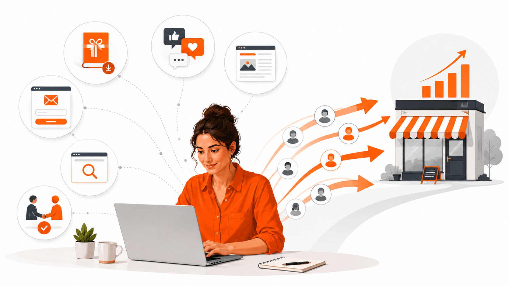 How to get more leads online without paid ads - free lead generation strategies